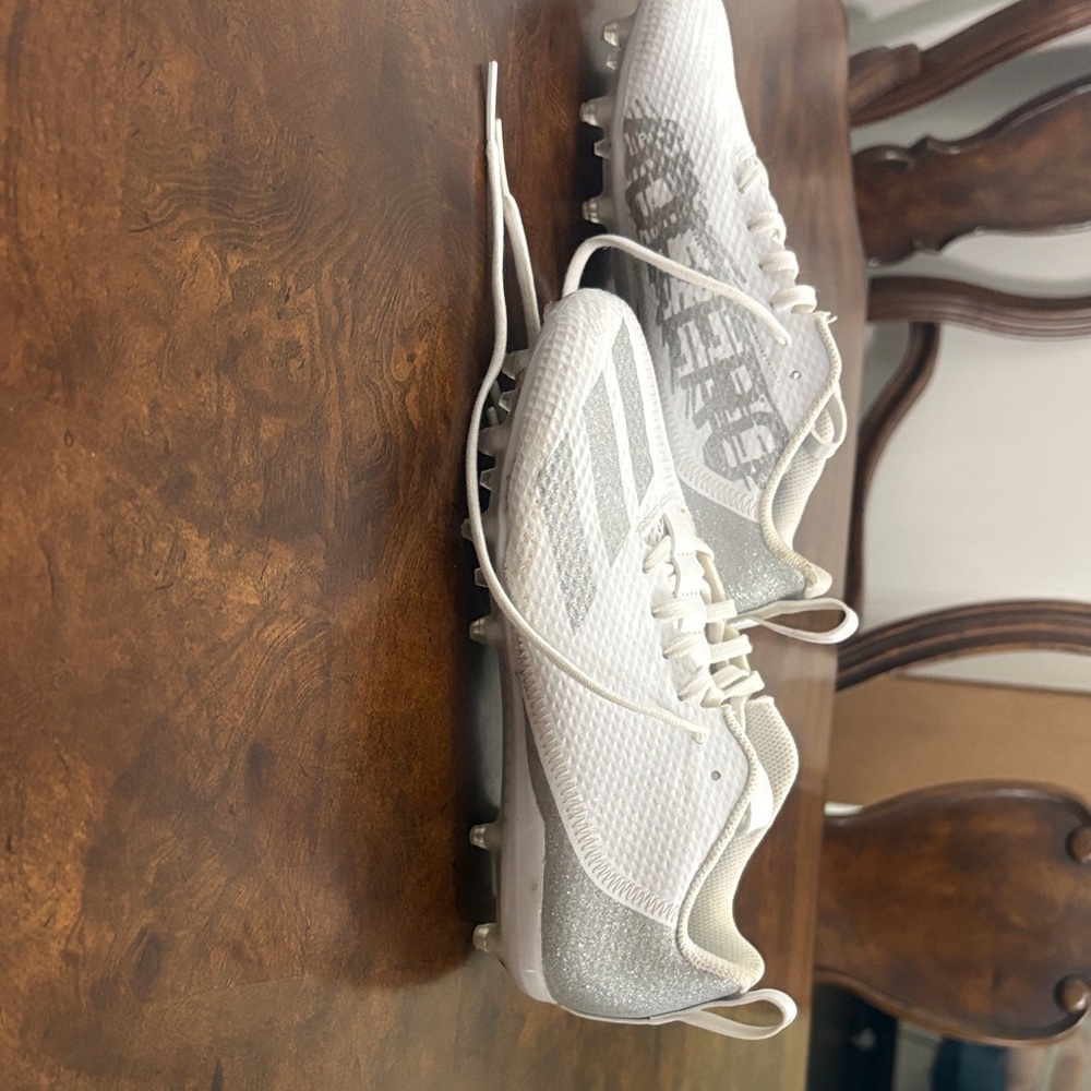 adidas Kids Shoes in White and Silver